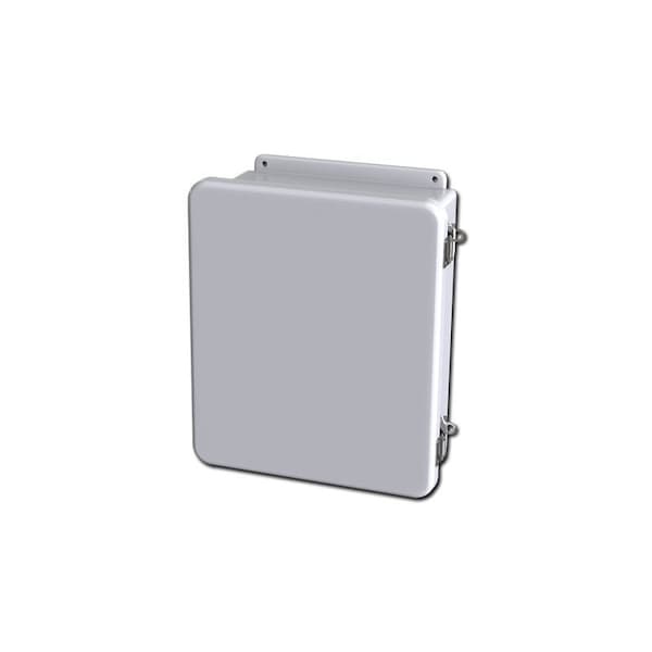 Quick Release Padlock Latch Electrical Enclosures, 13.41 in H, 5.21 in D, 11.43 in W